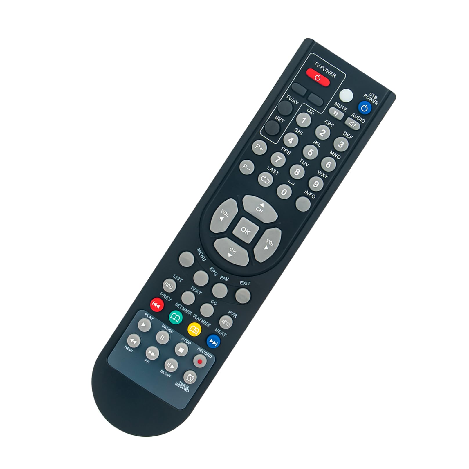 HDR2500T Replacement Remote Control -VINABTY-fit for TEAC Set Top Box remote control HDR1600T HDR2500T HDR2700T