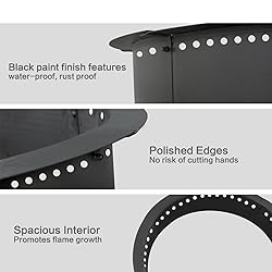 SoulMate Outdoor 35-Inch Outer/31-Inch Inner Fire