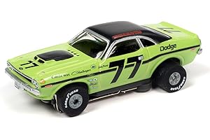 AW AUTO WORLD Auto World SC357-1 Thunderjet Sam Posey 1970 Dodge Challenger HO Scale Slot Car