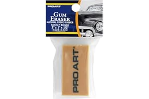 PRO ART Pro-Art Art Gum Eraser, Natural