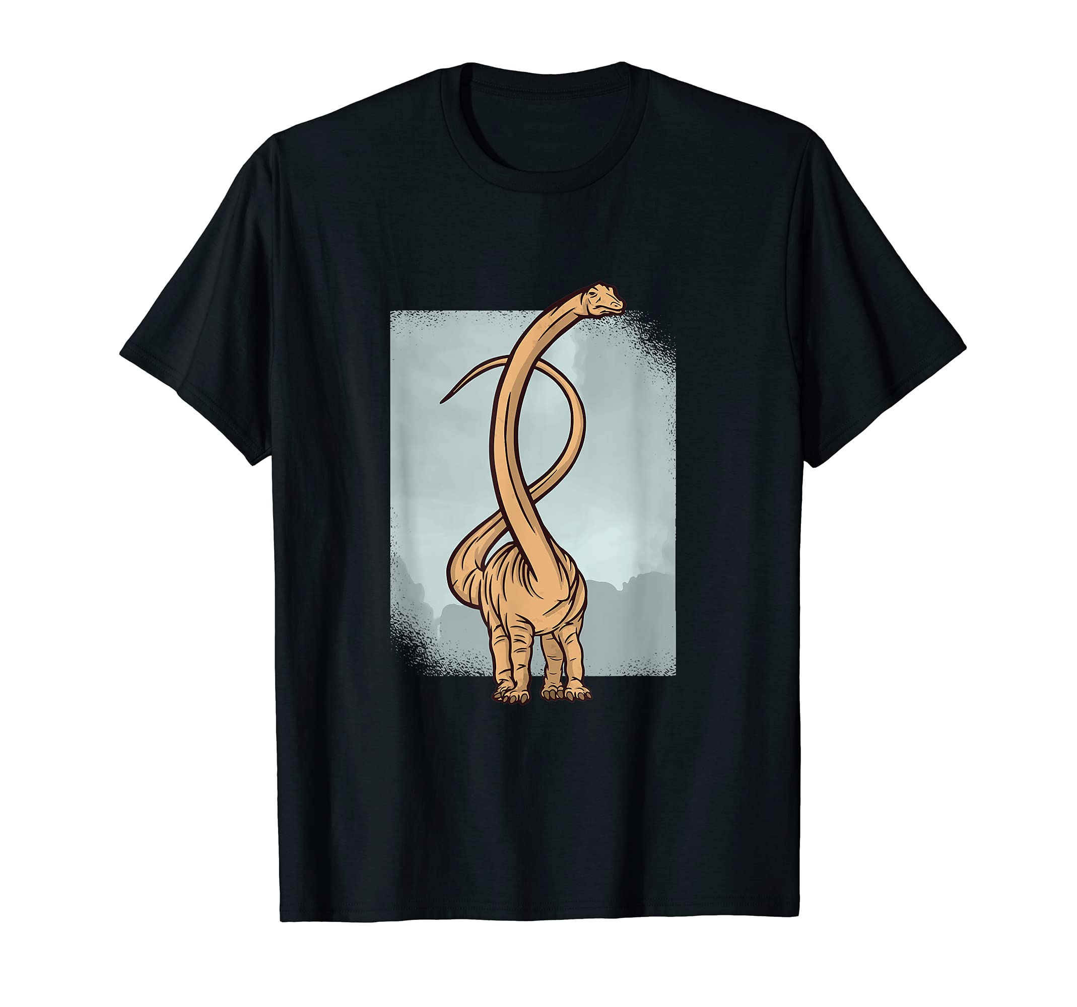Barosaurus Design Dinosaur T-Shirt