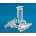 Eppendorf 022363611 Polypropylene Safe-Lock Graduated Microcentrifuge Tube, 0.5mL Capacity, Clear (Case of 500 Tubes)