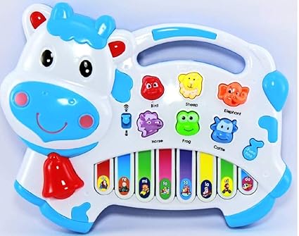 FORTUNSHOP Early Learn Baby Piano Cow