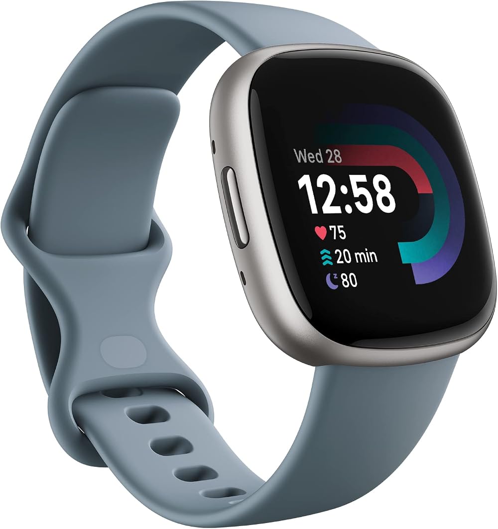 Fitbit Versa 4 Fitness Smartwatch with Built in GPS Water Resistant 50m