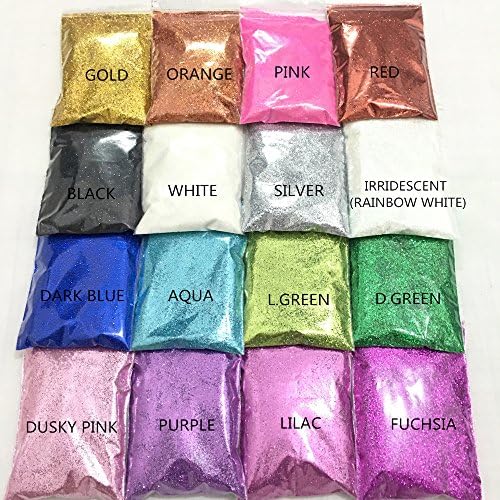 OZXCHIXU 25g Bag of Extra Fine Glitter (PINK)