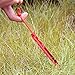Sportneer 10x Tent Stakes Heavy Duty pegs with Carrying Pouch, Red