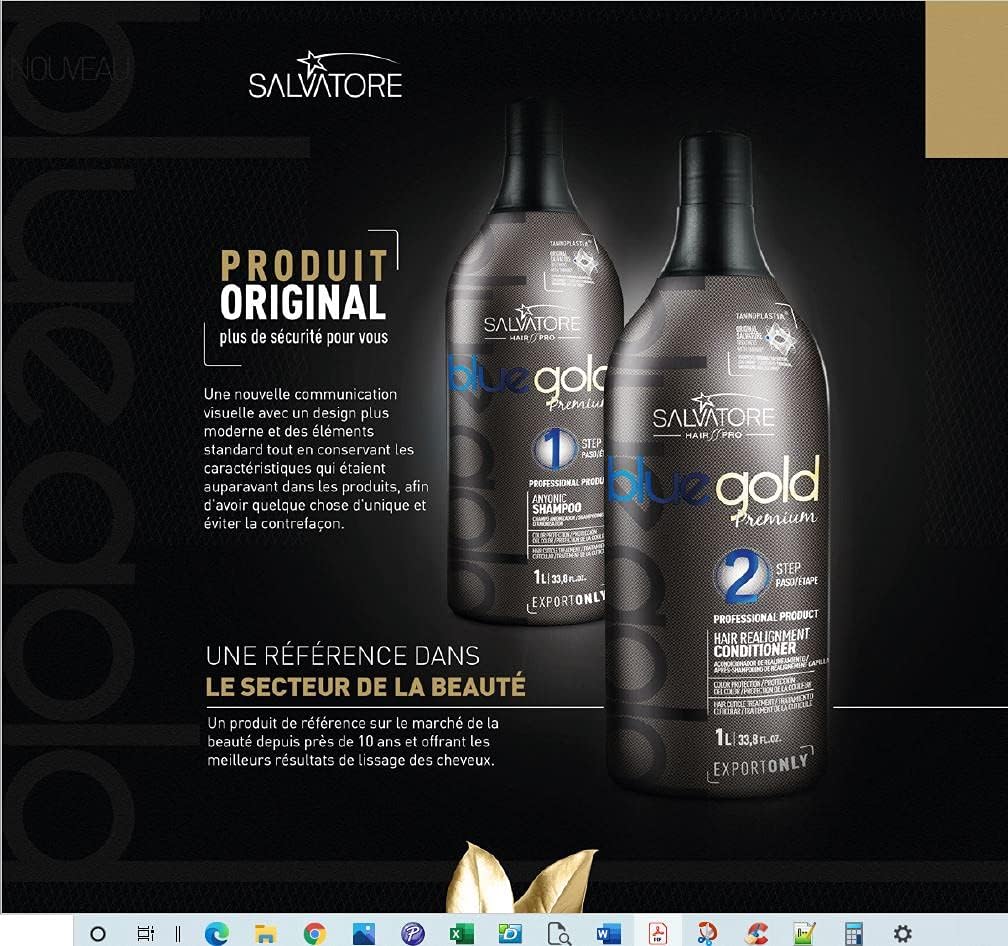 Lissage tanin salvatore blue gold amazon Clearance