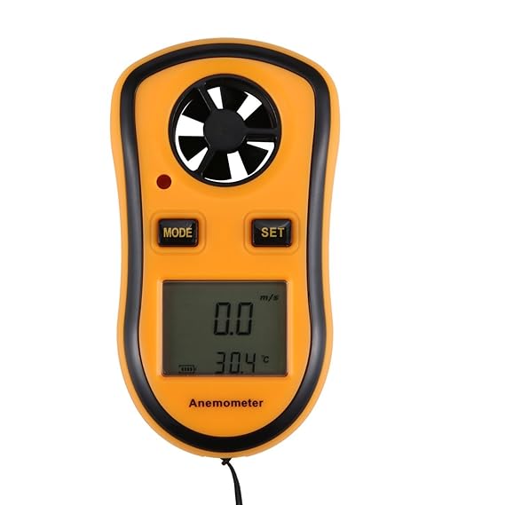 LCD Digitale Anemometer Handheld HighAccuracy Windmesser Anemometer