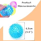 D.A.Y. Republic 6 Spiky LED Flashing Bouncy Balls 6.5cm Squishy Stress Relief view 2