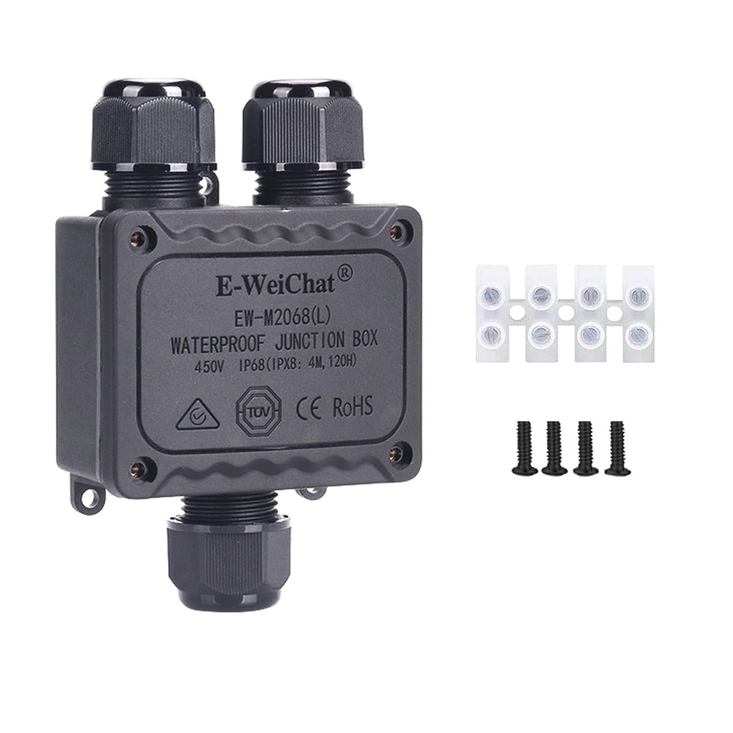 NEWNEWLIU Waterproof IP68 External Junction Box,3