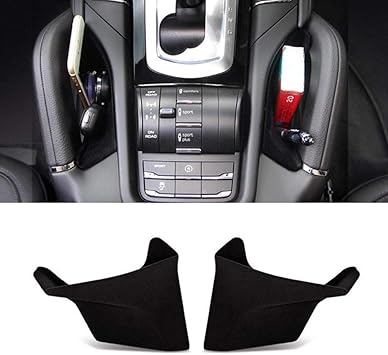 Itrims For Porsche Cayenne 2011 2018 Car Accessories Interior Car Center Console Seat Side Storage Box Holder Organizer 2pcs Black Center Floor Consoles Amazon Canada