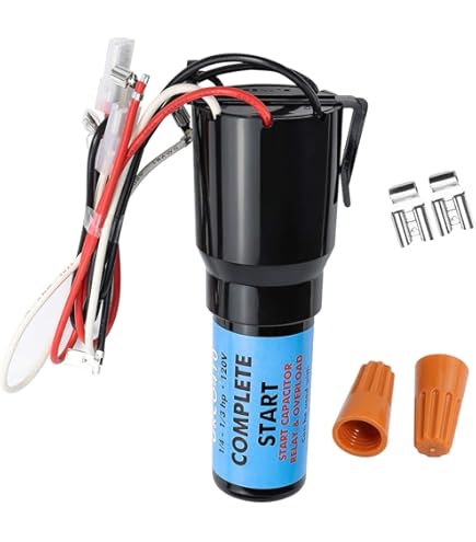 Amazon.com: Supco RCO810 3 n' 1 START Hard Start Kit , Black