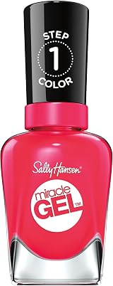 Sally Hansen Miracle Gel Pink Tank 14.7ml No Lamp Gel Like Polish