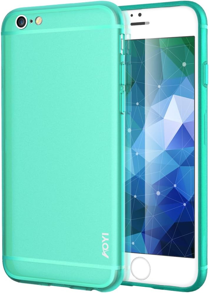 iPhone 6 Case, AOYI [Ultra-Thin Series] iPhone 6 (4.7’’) Case Slim /Super Lightweight / Exact Fit /Case for iPhone 6 (4.7’’) (Does NOT fit iPhone 5 5S 5C 4 4s or iPhone 6 Plus 5.5 inch screen) (2014) (Mint)