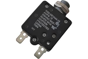 TSNUPGOHXW W58-XB1A4A-15 250Vac 15Amps Potter & Brumfield Thermal Circuit Breaker