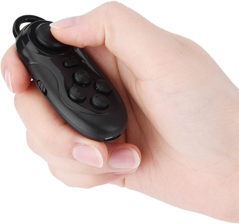 Socobeta Mini Remote Control Wireless Bluetooth Game Controller Selfie Timer Remote Controller, default - Image 4