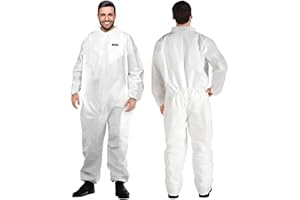 YIBER Hazmat Suit Disposable coveralls