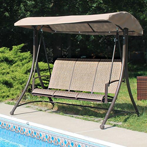 BONNEVIE Super Sturdy Three-Seat Swing