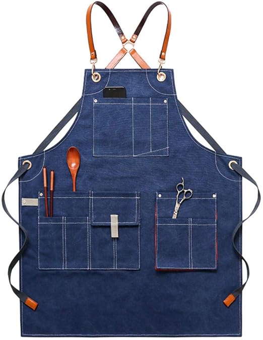 Canvas Carpenters Aprons, tool apron for carpenters, Men's work apron barbecue apron canvas