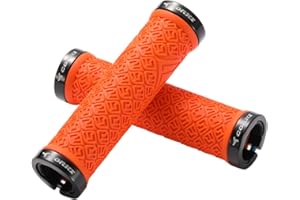 corki Mountain Bike Grips,Double Lock on Locking Bicycle Handlebar Grips for MTB,Downhill
