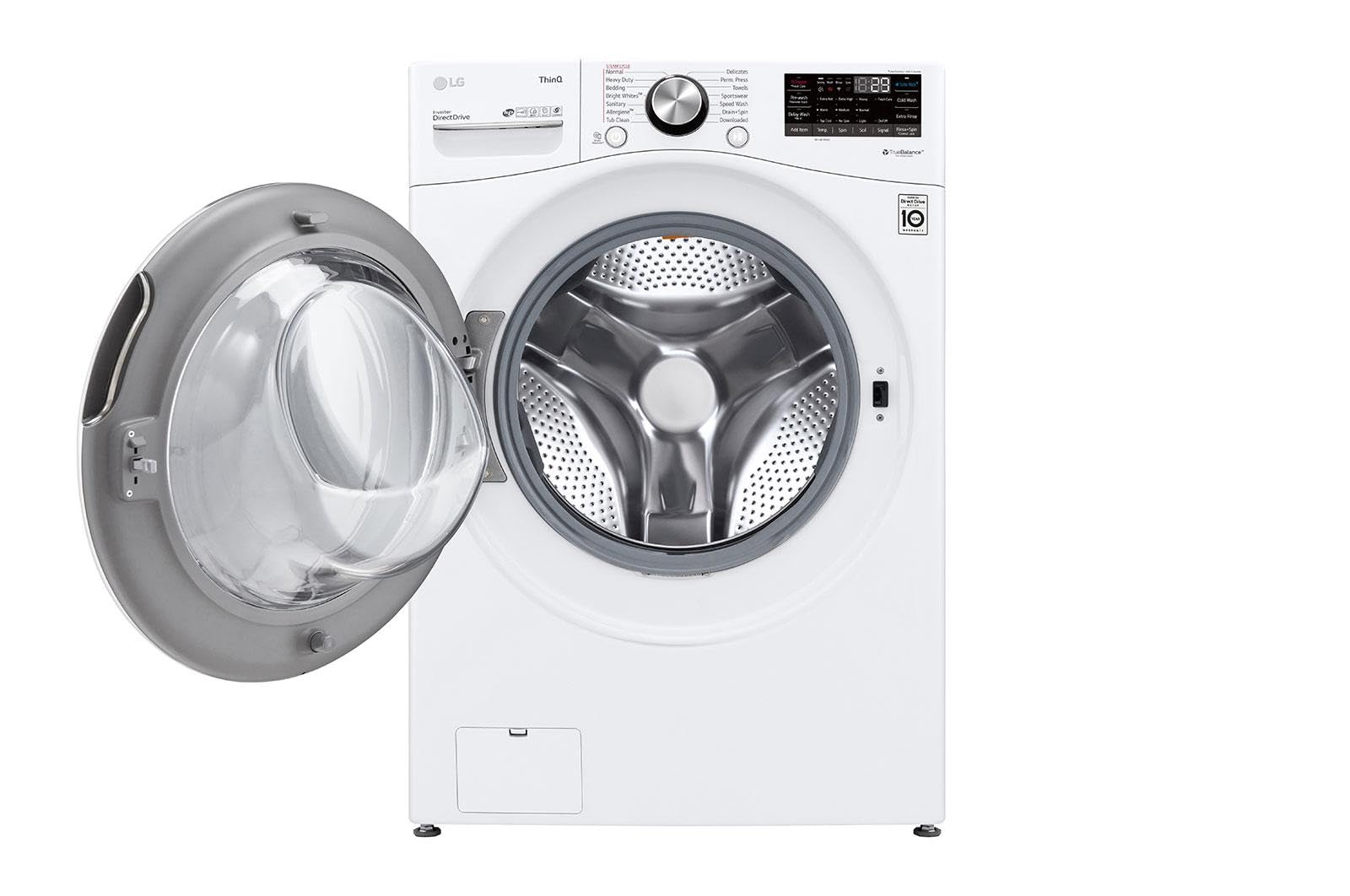 LG 5.0 cu. ft. Mega Capacity Smart Wi-Fi Enabled Front Load Washer with TurboWash 360 and Built-In Intelligence