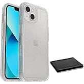 OtterBox Symmetry Clear Series Case for iPhone 13 (Only) - with Cleaning Cloth - Non Retail Packaging - Stardust (Clear Glitter)
