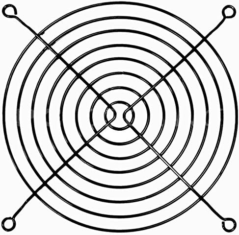 Cooltek Gitter 120 Black – Hardware Cooling Accessory (120 mm, 120 mm)