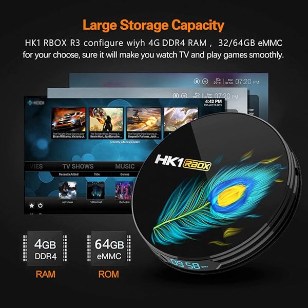 YP Android 11 0 TV Box4GB32GB TV Box Android with WiFi Dual 2 4G 5G Bluetooth USB 3 0 Smart TV Box Ultra HD 8K HDR Support U DiskTF Card for Home Entertainment