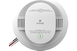 Smoke + Carbon Monoxide Combo Alarm - 120 Volt with 10-Year Lithium Battery Backup