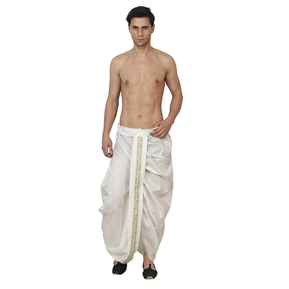 GN Silk Dhoti for Men