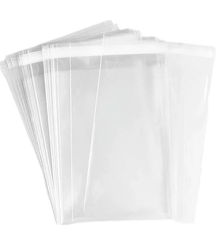 ラッピング Clear Gift Bag 5枚入り 4種類8セット Amazon.com: 200Pcs 4-5/8'' X 5-3/4'' Resealable Cello