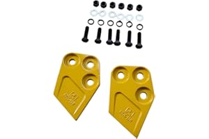 harayaa 2 Pieces Excavator Teeth Trenching Digging Accessories Easy to Install Repair Parts High Performance Sturdy Alloy Ste