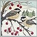 Chickadees - Beaded Cross Stitch Kit MH143303 - Buttons & Beads 2013 Winter