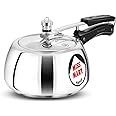 Hawkins 3 Litre Miss Mary Handi Pressure Cooker, Inner Lid Cooker, Silver (MMH30) Aluminium