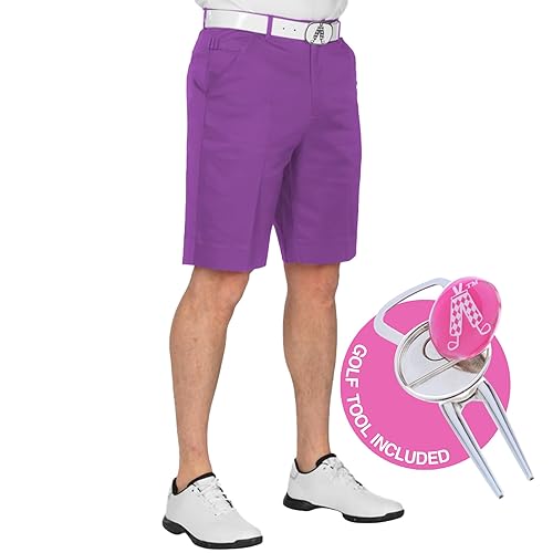 Royal Awesome Purple Golf Shorts for Men, Purple Shorts Men, Purple  Shorts for Men, Neon Shorts Men, Golf Shorts Men, Purple Dress Shorts in  Oman