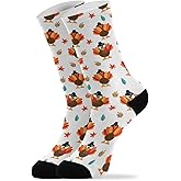 YQLROO Athletic Crew Socks Fun Calf Tube Socks For Men Women