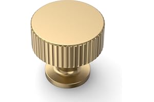 Asidrama 10 Pack Champagne Bronze Kitchen Cabinet Knobs Cabinet Pulls Hardware Zinc Knobs for Dresser Drawers