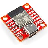 SparkFun Qwiic Pocket Development Board - ESP32-C6 Mini-1 Module, Including a USB-C Connector, Qwiic Connector, 2-pin JST Battery Connector, Board Dimensions: (Inches) 1" x 1"