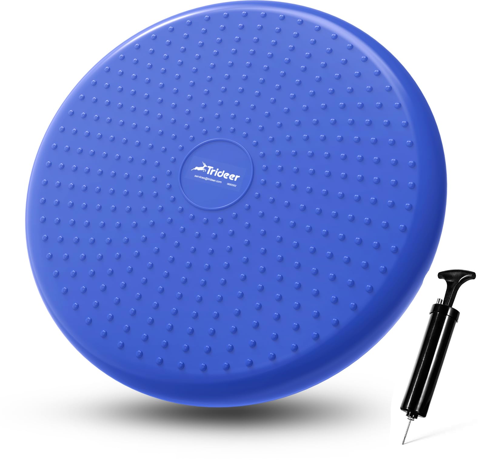 Photo 1 of Trideer Wobble Cushion with Inflation Pump - Wiggle Seat for Sensory Kids(Multiple Colors), Balance Disc (Extra Thick)