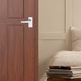 XFORT Lever Latch Flat Polished Chrome Door Handles Pair view 5