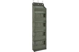 �鶹�� Basics 5 Tier Over the Door Organizer, Large, 16.3 x 138.4 x 37.8 cm, Dark Grey