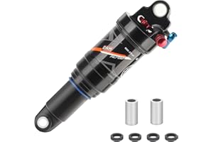 Shock Absorber, Mountain Bike Shock Absorber Rear Suspension, Durable Multiple Sizes, for Mountain Bikers, Trail Riders, Outd