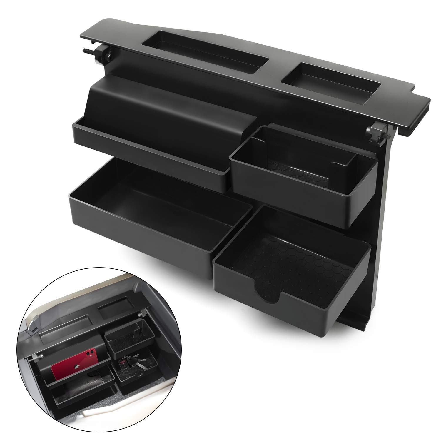 Buy SEVENS Center Console Tray Replacement for 20172020 F150 Raptor F250 F350 F450 F550, 2015