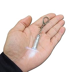 Smallest Super Mini Small Tiny Keychain Flashlight