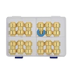 SUNGATOR 1/2 Inch Coupling, Push Pex Fittings 1/2