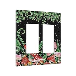 Boho Mushroom Cute Frog Double Rocker Decora Light