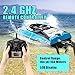 Remote Control Boat, ROTOBAND RC Boat for Pools and Lakes 2.4GHz 25km/h High Speed Remote Boat Toys Summer Gifts for Kids and Adults (Blue)
