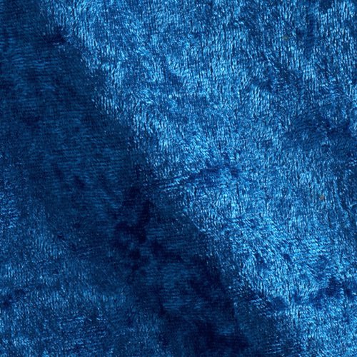Ben Textiles Stretch Panne Velvet Velour Fabric by The Yard, Royal