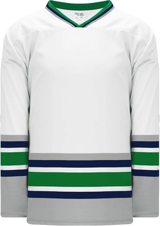 Customization Depot Hartford White Sleeve Stripes Pro Plain Blank