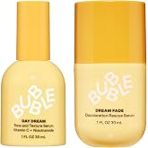 Bubble Skincare Back-to-School Targeted Duo Skin Care Set, Two-Step System | Day Dream Vitamin C Serum (30ml), Dream Fade Azelaic Acid Serum (1 fl oz) for Dark Spots, Brightening &amp; Discoloration Support